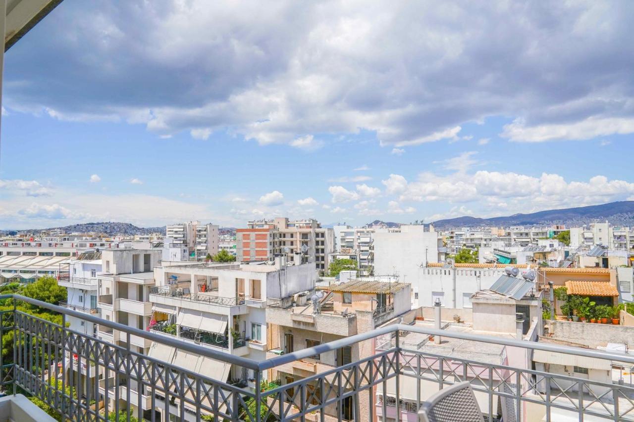 Lis153 By Smart Cozy Suites - Top Floors With Amazing City View - Available 24Hr Athens Luaran gambar
