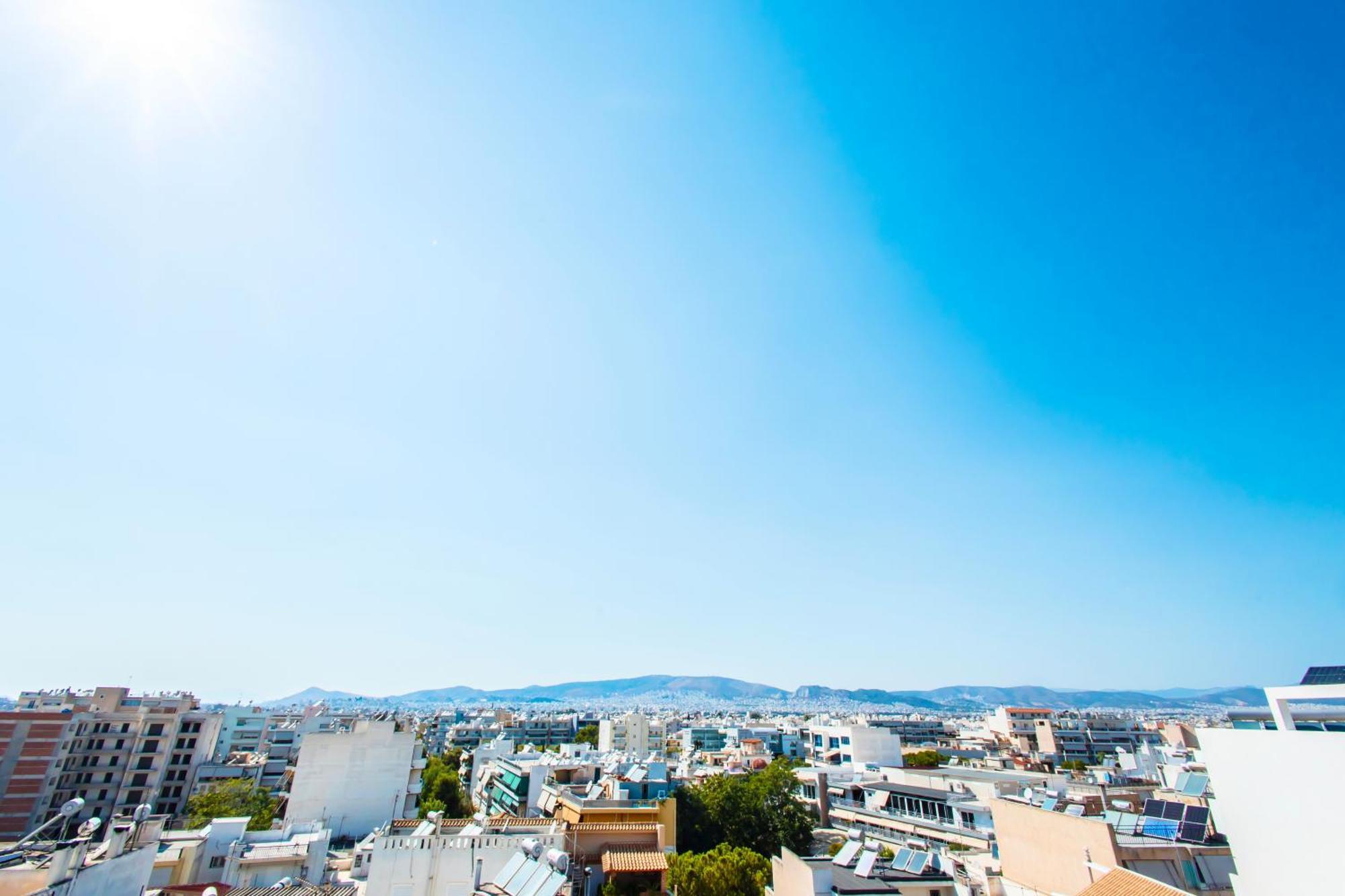 Lis153 By Smart Cozy Suites - Top Floors With Amazing City View - Available 24Hr Athens Luaran gambar