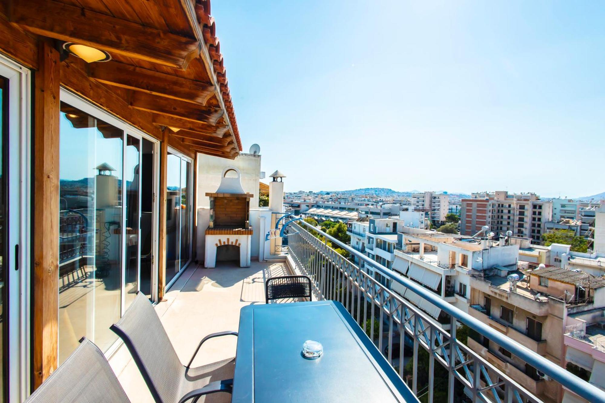 Lis153 By Smart Cozy Suites - Top Floors With Amazing City View - Available 24Hr Athens Luaran gambar