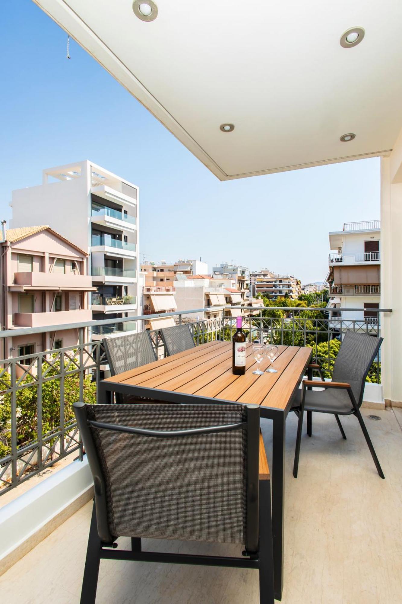 Lis153 By Smart Cozy Suites - Top Floors With Amazing City View - Available 24Hr Athens Luaran gambar